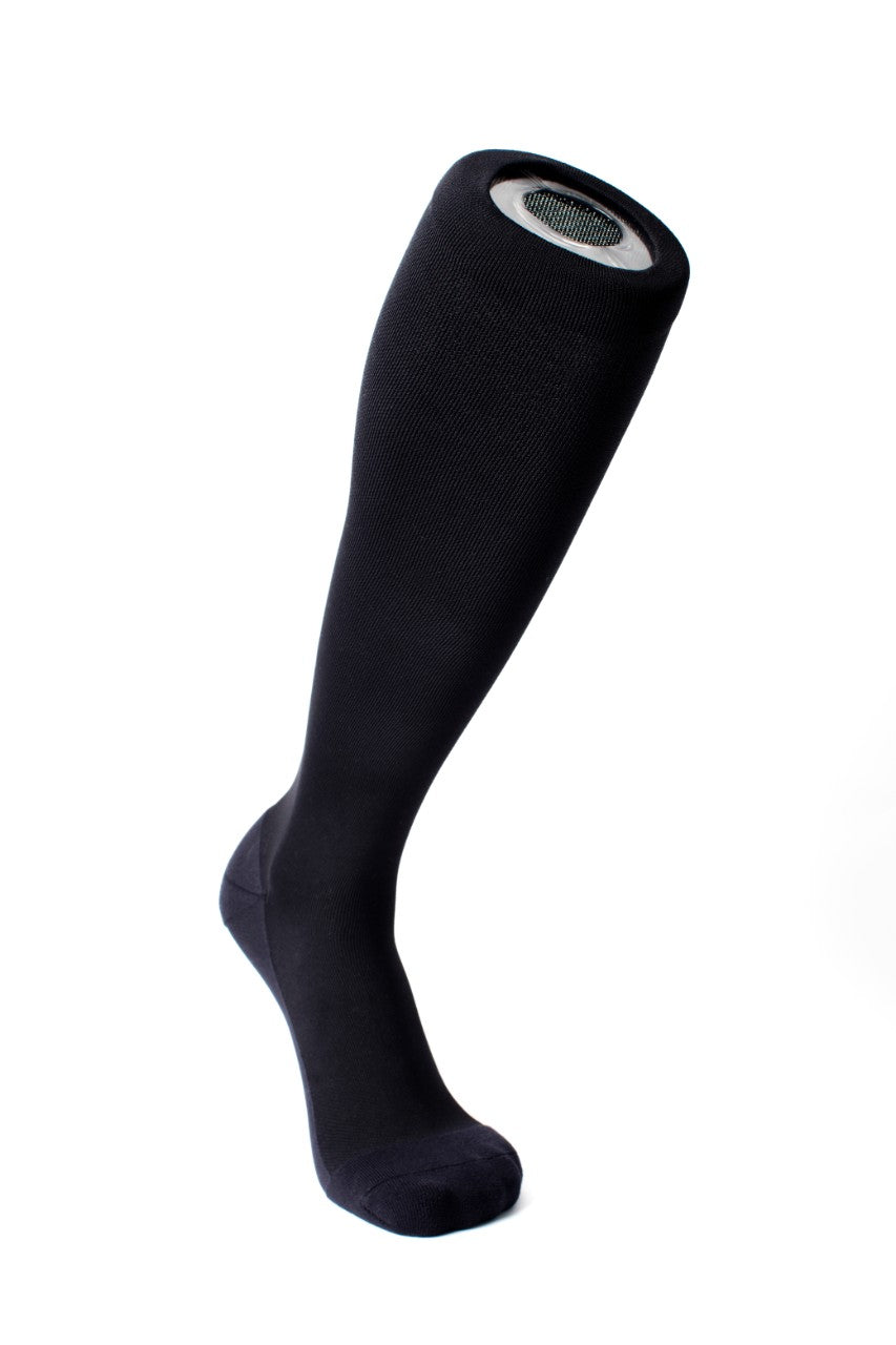 Lunatik GQ Black Compression Socks (20-30mmHg)