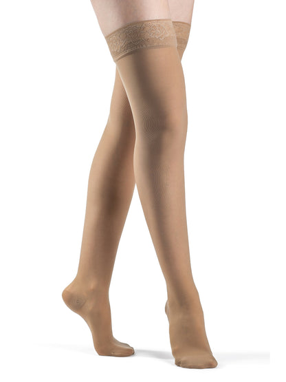 Sigvaris Sheer - Thigh High Compression Socks 20-30mmHg (Women)