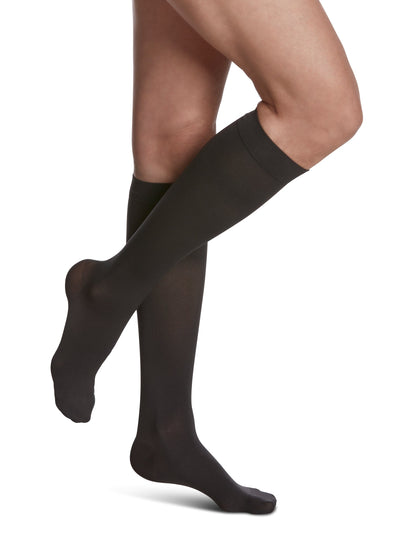 Sigvaris Soft Opaque - Knee High Compression Socks 20-30mmHg (Women)
