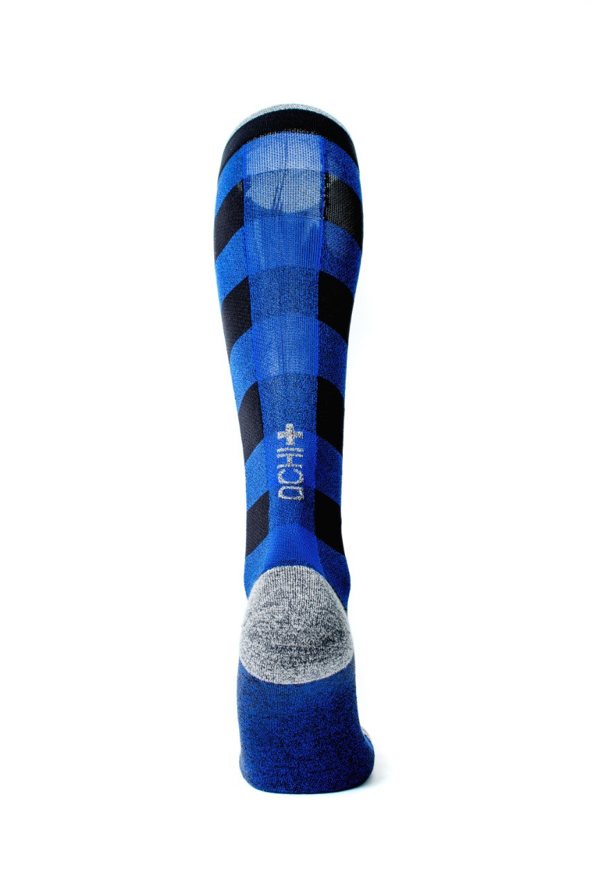 Lunatik Blue Lumber Jack Compression Socks (20-30mmHg) *RETIRING SOON*