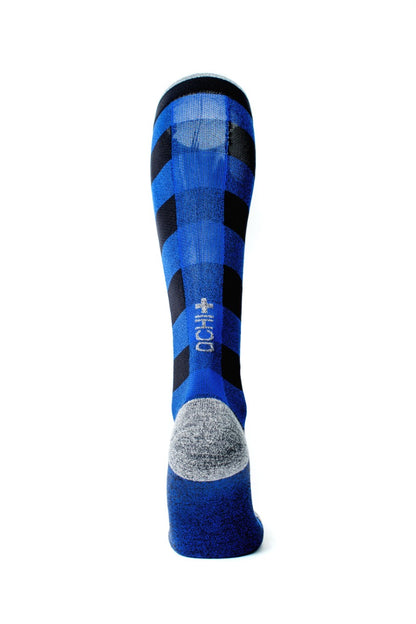 Lunatik Blue Lumber Jack Compression Socks (20-30mmHg) *RETIRING SOON*
