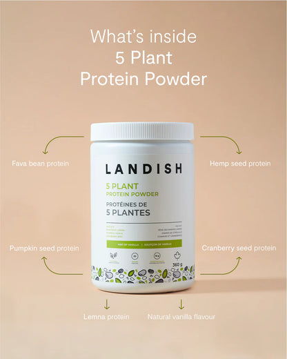 Landish 5 Plant Protein Powder