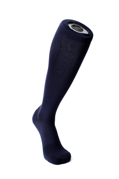 Lunatik Navy Smart 'N Sleek Compression Socks (20-30mmHg)