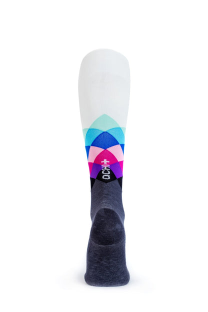 Lunatik Pastel Pixel Compression Socks (20-30mmHg)