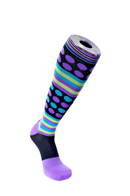 Lunatik Rockin Dot+ Compression Socks (20-30mmHg)