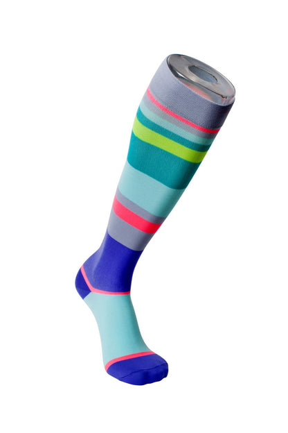 Lunatik Urbane Stripe Compression Socks (20-30mmHg)