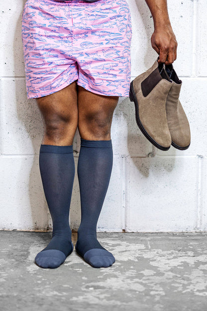 Lunatik Graphite Grey+ Compression Socks (20-30mmHg)