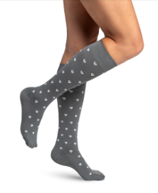 Sigvaris Microfiber Patterns - Compression Socks 20-30mmHg (Women)