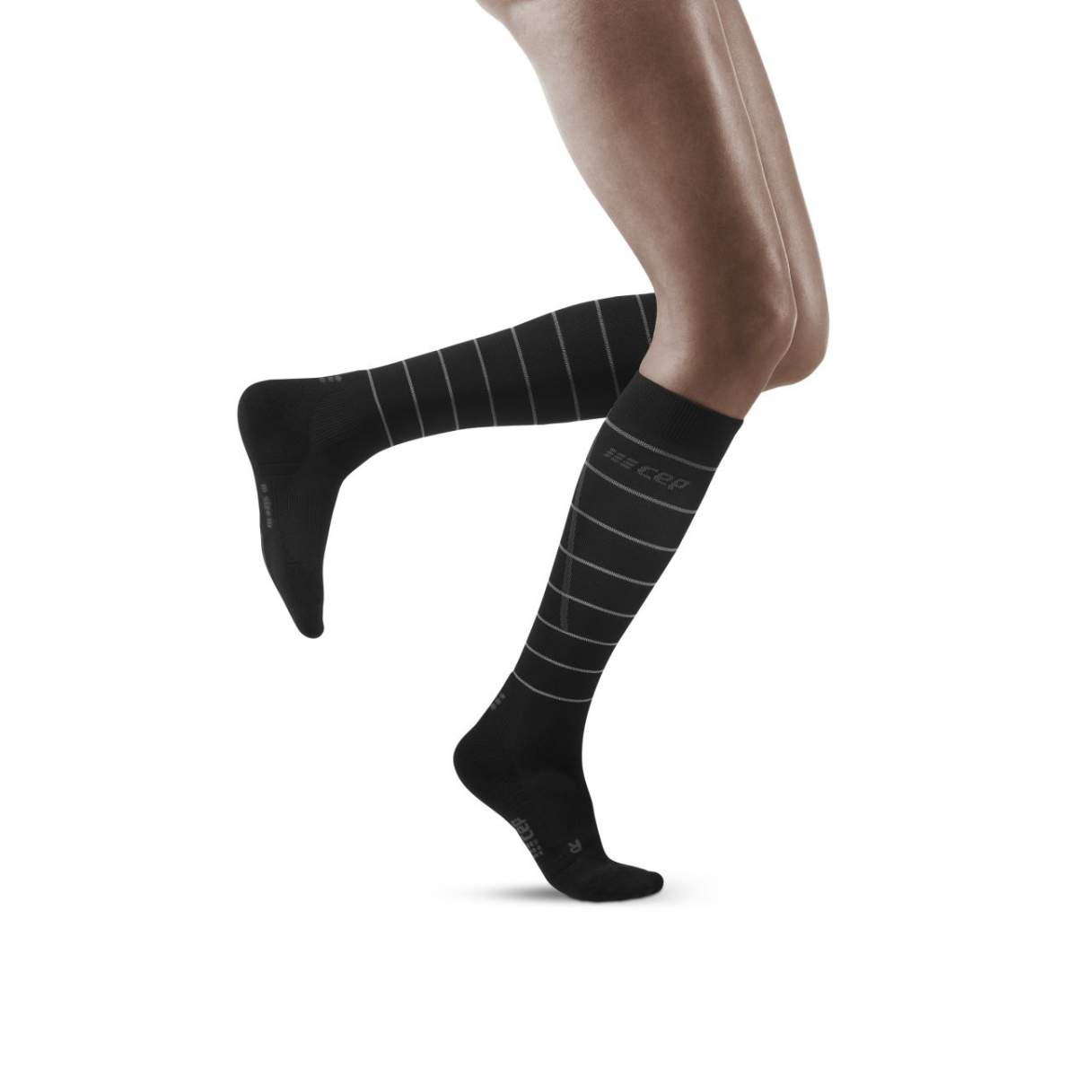 CEP Reflective 20-30mmHg Compression Socks - Tall