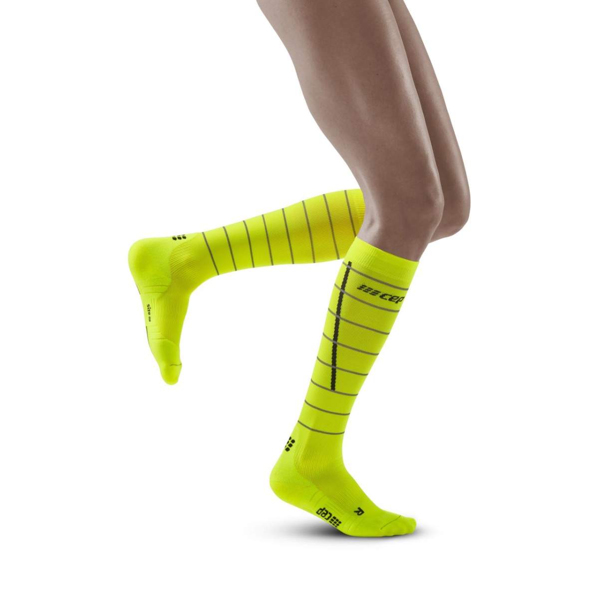 CEP Reflective 20-30mmHg Compression Socks - Tall