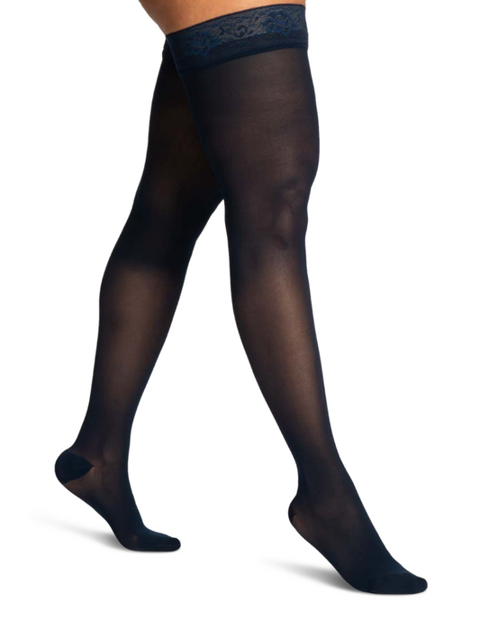 Sigvaris Sheer - Thigh High Compression Socks 20-30 mmHg (Women)