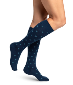 Sigvaris Microfiber Patterns - Compression Socks 20-30mmHg (Women)