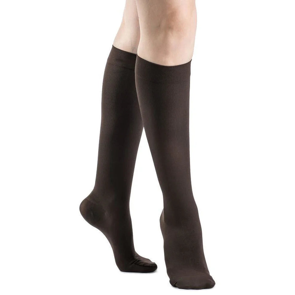 Sigvaris Soft Opaque - Knee High Compression Socks 20-30mmHg (Women)