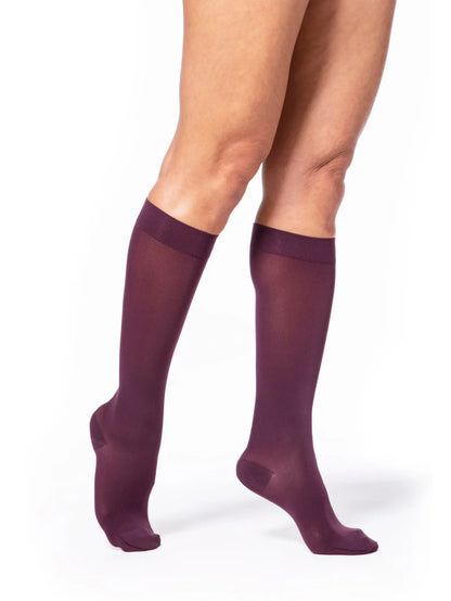 Sigvaris Soft Opaque - Knee High Compression Socks 20-30mmHg (Women)