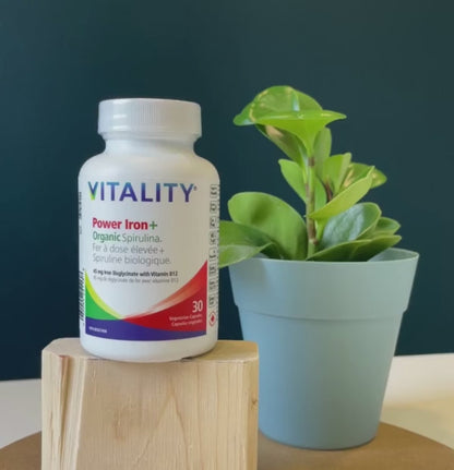 Power Iron + Organic Spirulina